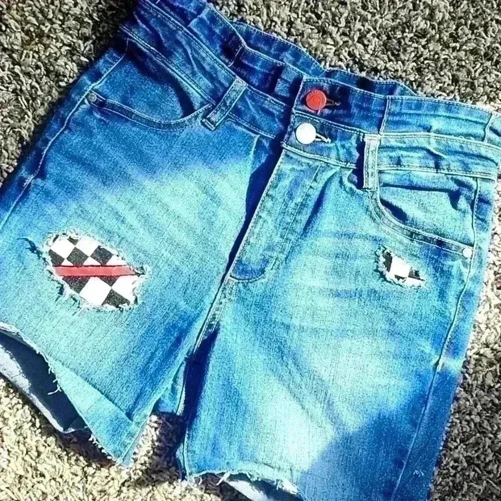 Bluespice high-waisted 90s shorts size 3
